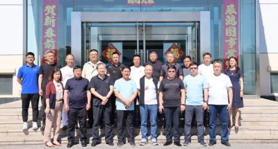 北大荒集團尖山農場董事長付余仁一行蒞臨公司參觀考察